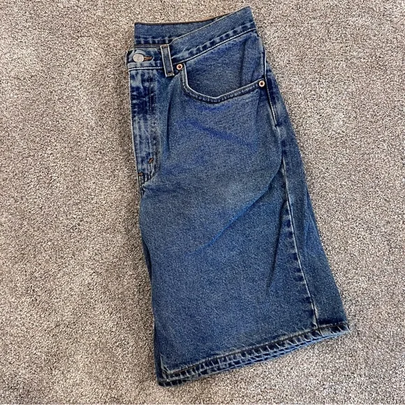 LEVI'S 550 Levi Shorts Men’s Size 33 Denim Blue Jean Bermuda Jorts Shorts 10” in - Picture 8 of 12